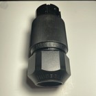 Hubbell Cs8364l 50a 250v 3-phase Locking Connector Cs8364 Female Twist Lock