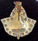 10kt Gold With 20 Seed Pearl Alpha Kappa Alpha Sorority Badge Pin