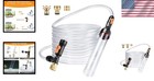 Ft Aquarium Gravel Vacuum Water Changer Siphon Fish Tank Cleaner Kit