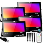 Led Flood Light Outdoor 800w Equivalent Bluetooth Smart Color Changing Rgb 