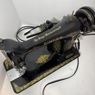 Vintage 1941 Singer Model 66 Sewing Machine Working