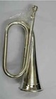 Professional British Army Bugle Silver Plated Tuneable Mouthpiece Carrying Case