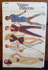 Vogue Sewing Pattern 7626 Misses Jumpsuit  5 Styles Variations Size 14 Vtg Uncut