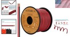 100ft 14 2 Gauge Red Black Cable Hookup Electrical Wire  14awg 2 Conductor 2 Col