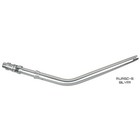 Alps Aluminum Rod Butt -straight Or Curved bent- Pick Size And Color- Free Ship