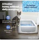 Petsafe Scoopfree Crystal Pro Legacy Non-covered Self-cleaning Cat Litter Box