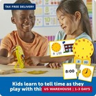 Time Activity Set - Kids Learning Clock  Classroom Clocks For Students  Telling
