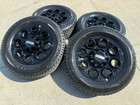 20  Ford F250 Super Duty Oem Factory Black Wheels Tires F350 2023 2024