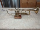 Vintage 1951 C g  Conn 28b Constellation Trumpet Elkhart Era W Bach 7c Mouthpiec
