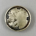 Antique Melba Manufacturing Reutters Case Compact Satin Finish Nickel Silver Pla