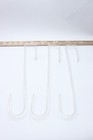  3-pk  Eucatus Wreath Hanger For Front Door Large Christmas Wreath Metal Clear