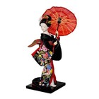 Japanese Geisha Kimono Doll Geisha Kimono Statue Asian Geisha Collectible
