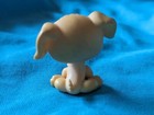Lps 2004 Littlest Pet Shop  21 Golden Retriever Pupplps 2004 Liy Dog Blue Eyes