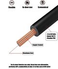 10 Gauge 12v Primary Wire Remote Cable Red   Black Cca - 2 Rolls - 50 Feet Each
