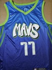 Luka Doncic Dallas Mavericks Nike City Edition Swingman Jersey Mens M 44 Nba  77