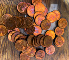  46 Pc  1957-d Lincoln Wheat Cent Bu Roll Phenomenal Original Toning Chrc