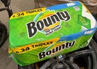 2-pack Bounty Paper Towels Select-a-size  8 Triple Rolls Each  16 Rolls Total 