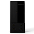 New 2-door Elegant Wooden Clothing Wardrobe For Bedroom