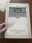 1910 1911 1912 1913 Boston Opera House Season Of Grand Program Henry Russell Lot