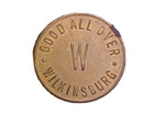 Wilkinsburg Pa Free Parking shop good All Over Token-nice Collectible-c2653xdx