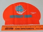 New Speedo Swim Cap Orange Detroit 2008 Columbia Caa Swimming Dome 