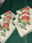 Vintage Hawaiian Hibiscus Tablecloth   Napkin Set     Aloha Hawaii