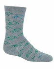 Cool Icebreaker Kids Lifestyle Merino Wool Crew Socks Hiking Camping Size Medium