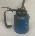 Antique Rainbow Pump Oiler Eagle Manufacturing Made In Usa 10 Ounce Vintage Mcm
