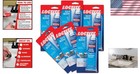 6 Pack Clear Waterproof Silicone Sealant - 2 7 Oz Tubes For Home   Aquarium Use
