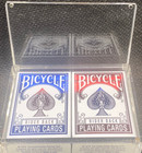 Bicycle Rider Back Playing Cards Limited Edition 2 Deck Set In Collector Box New