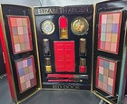 14 Pc Vintage Elizabeth Arden Beauty Makeup Kit Lipstick Shadow Red Door  read  