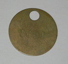 Buddy Holly 1959 Winter Dance Party Prom Ballroom St  Paul Mn Brass Coat Tag