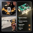 Dewalt Dcb206 20v Max Xr 4 Pack 6 0ah Lithium-ion Battery New In Pack Batteries