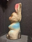 Carnival Vintage Chalkware Rabbit Bank 12  Tall