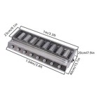 8 Burners Bbq Gas Grill Stainless Steel Tabletop Lpg Gas Grill With Steel Shield
