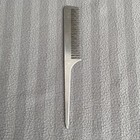 Vintage Life-time Aluminum Metal Rat Tail Comb Usa Barber Beautician 7    Rare