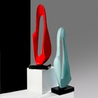 Minimalist Geometric Resin Art Sculpture Large Abstract Decorative Ornament