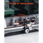 Quick Change Tool Post Set 8 Pcs Lathe Tool Holders For 6 -12  Mini Lathe Swing