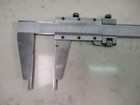 0  To 24  Vernier Caliper Stainless Steel Hardened 12 7mm 0 5in W  Wood Case
