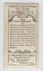 Cigarette Card  19 Ishbel Macdonald Politics