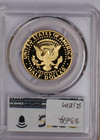 2014-w Gold Kennedy 3 4 Oz  50 Cents Jfk 50th Anniv  Pcgs Pr70 Deep Cameo