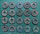 Lot 20 Pcs Ancient Chinese Coins Southern Song Dynasty Jia Ding Tong Bao             