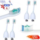 4 Pack Replacement Brush Heads For Philips Sonicare E Series Toothbrush Hx7002