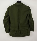 Vintage 1980s 83  Swedish Army Jacket Men s Xl Green Military Chore Loop Collar