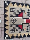 Lg Antique C1915 Navajo Rug Native American Indian Blanket Whirling Log 93    Long