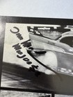 Vintage Tom Mongoose Mcewen Autographed Hero Card Photo Nhra Drag Racing Car