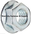 M10-1 25 Jis Flange Nuts Small Hex M10x1 25 Nut 10mm X 1 25 Serrated Flange 10 9