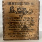 Antique Brilliant Search Light Carbide Mining Lamp Set Rare Dual Language Box