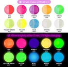 Abeier Glow In The Dark Acrylic Paint - 10 20 Fl Oz  pack Of 1   Multicolor 