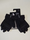 Adidas Aeroready Essential Training Workout Gloves Size M Medium Black White